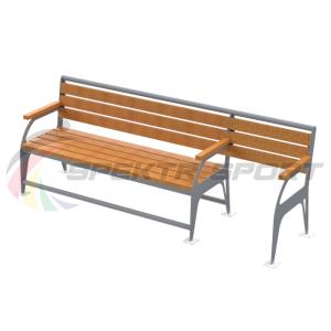 Купить Скамья с местом для коляски в Алатыре 