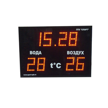 Купить Часы-термометр СТ1.13-2t для бассейна в Алатыре 