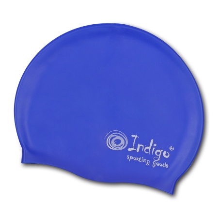 Купить Шапочка для плавания силиконовая Indigo однотонная  в Алатыре 