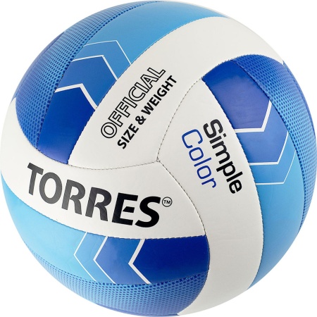 Купить Мяч волейбольный Torres Simple Color любительский р.5 в Алатыре 